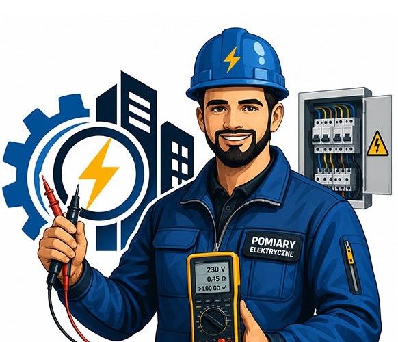pomiary elektryczne budynków Krzywiń